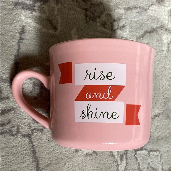 Opal house Pink Ceramic Mug - Rise and Shine - Picture 1 of 5